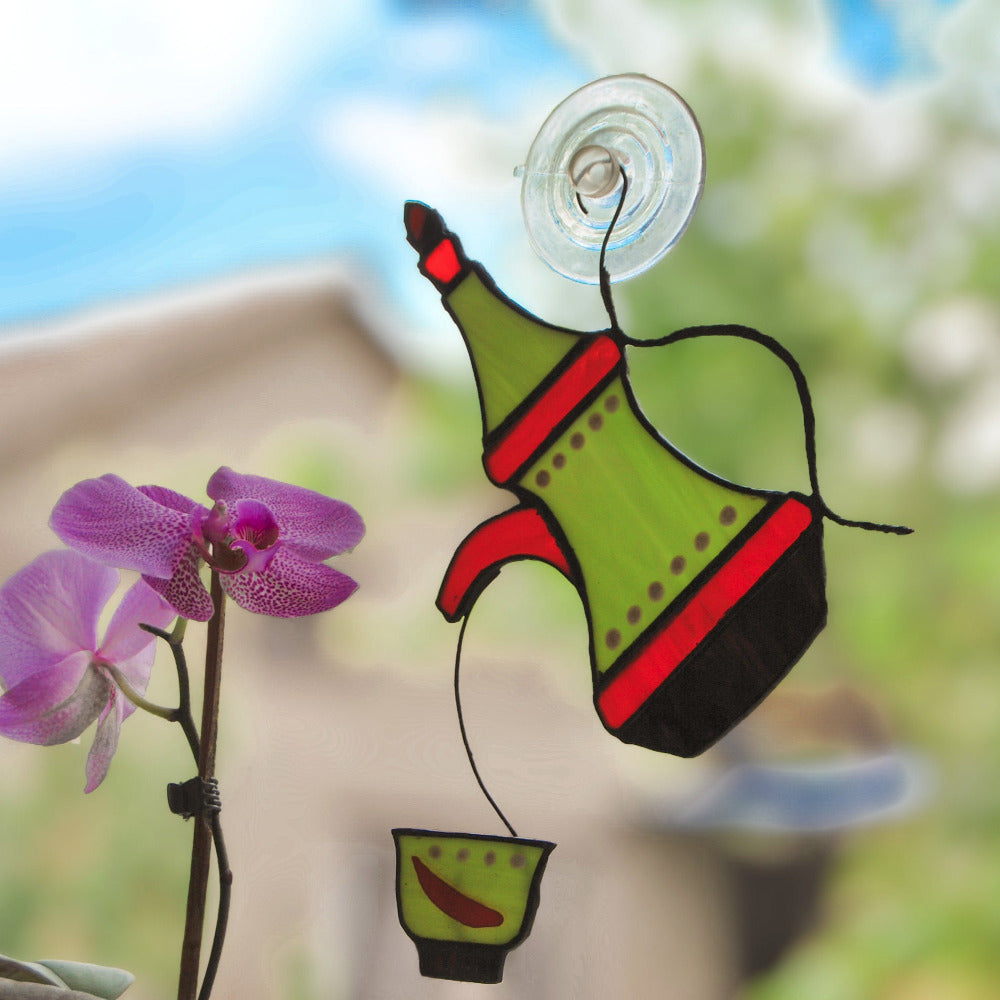 kitchen stained glass decor