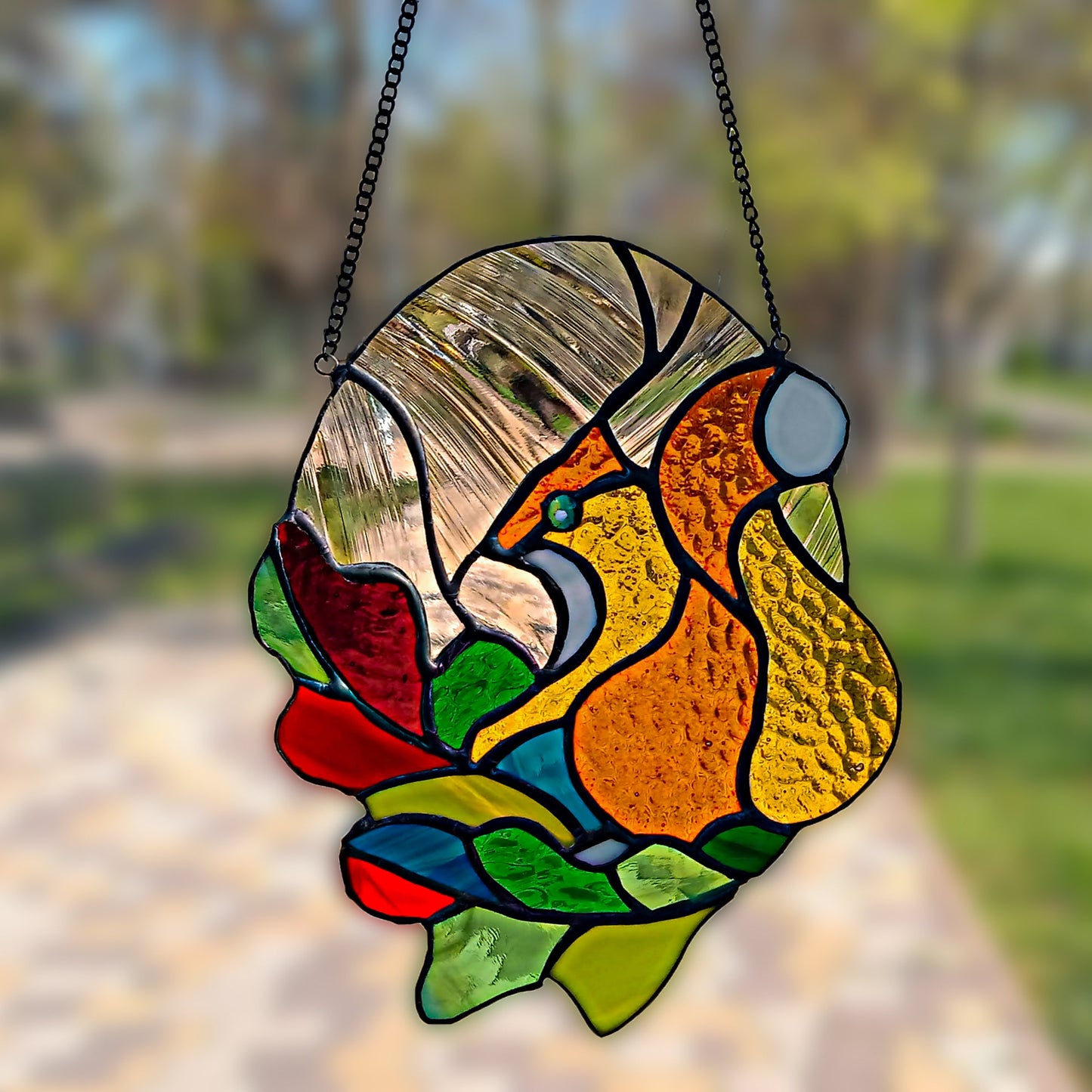squirrel suncatcher