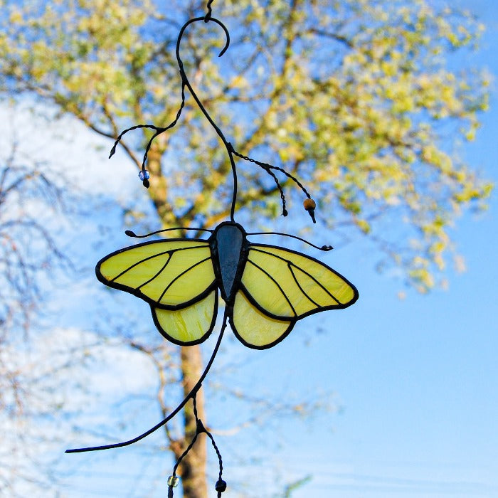 Stained glass butterfly